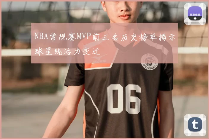 NBA常规赛MVP前三名历史榜单揭示球星统治力变迁